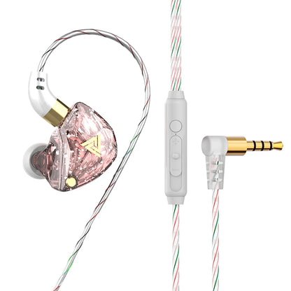 Original QKZ AK6 Copper Driver HiFi Wired Earphone 3.5MM Race Sport Headphone Bass Stereo Headset Music Earbuds In Ear With Mic - Universal Market