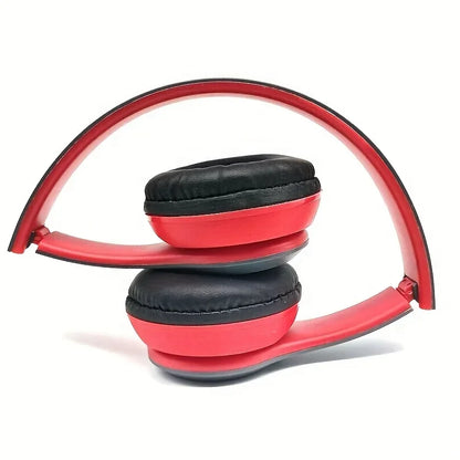 P47 Bluetooth 5.0 Wireless Headphone Foldable HIFI Stereo Bass Earphone Kid Helmet Gift With Mic USB Adaptor For iPhone Game - Universal Market