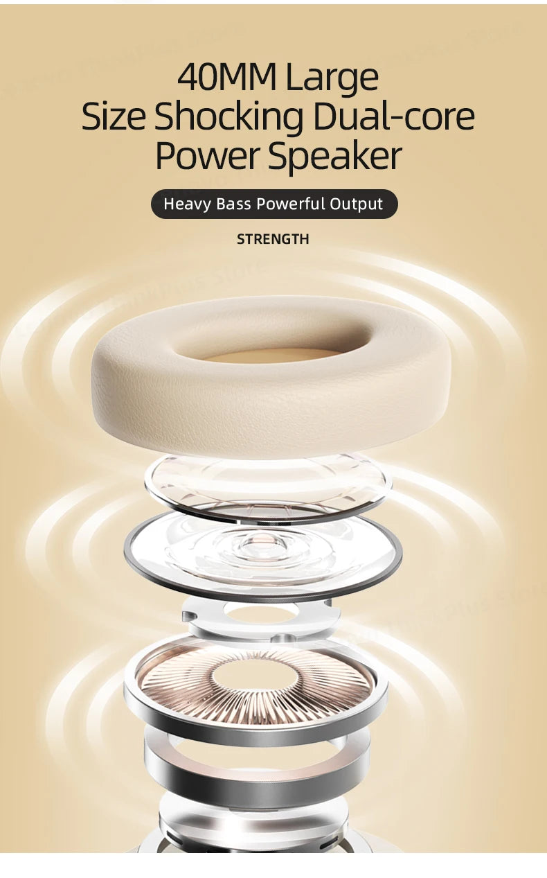 Original Lenovo th30 wireless earphone Bluetooth earphone 5,0 foldable headset sports earphone gaming earphone - Universal Market