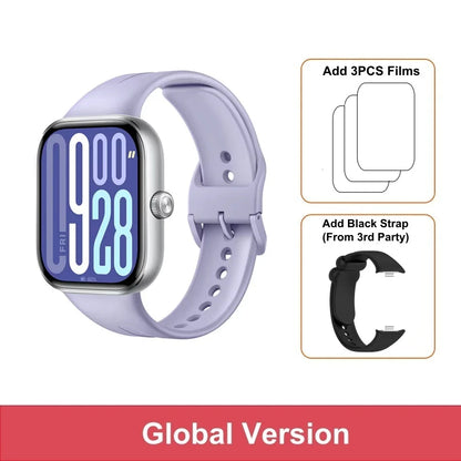 Global Version Xiaomi Redmi Watch 5 Bluetooth Calling Ultra-large 2.07" Square AMOLED Display 24 Days Battery Built-in GNSS 5ATM