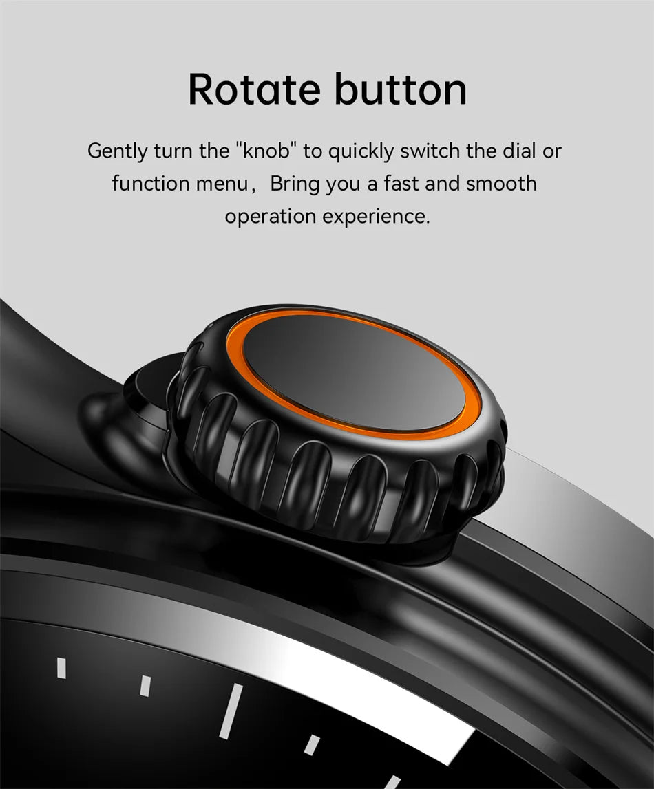 2025 New Outdoor Sport Smart Watch GPS Track Health Monitoring AI Voice Waterproof Fitness Bluetooth Call Smartwatch For HUAWEI