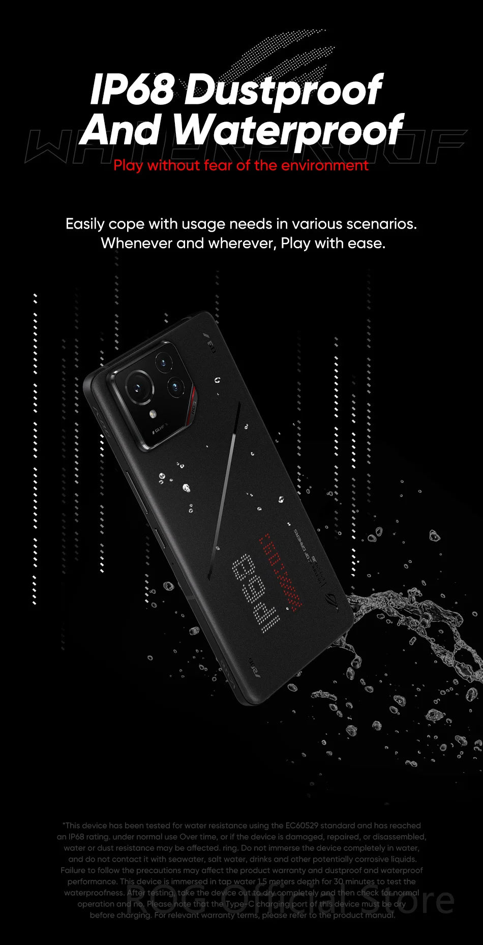 World Premiere ASUS ROG Phone 9 5G Smartphone Snapdragon 8 Elite 6.78‘’ 185Hz AMOLED Display ROG 9 Pro 5800mAh NFC Mobile Phone