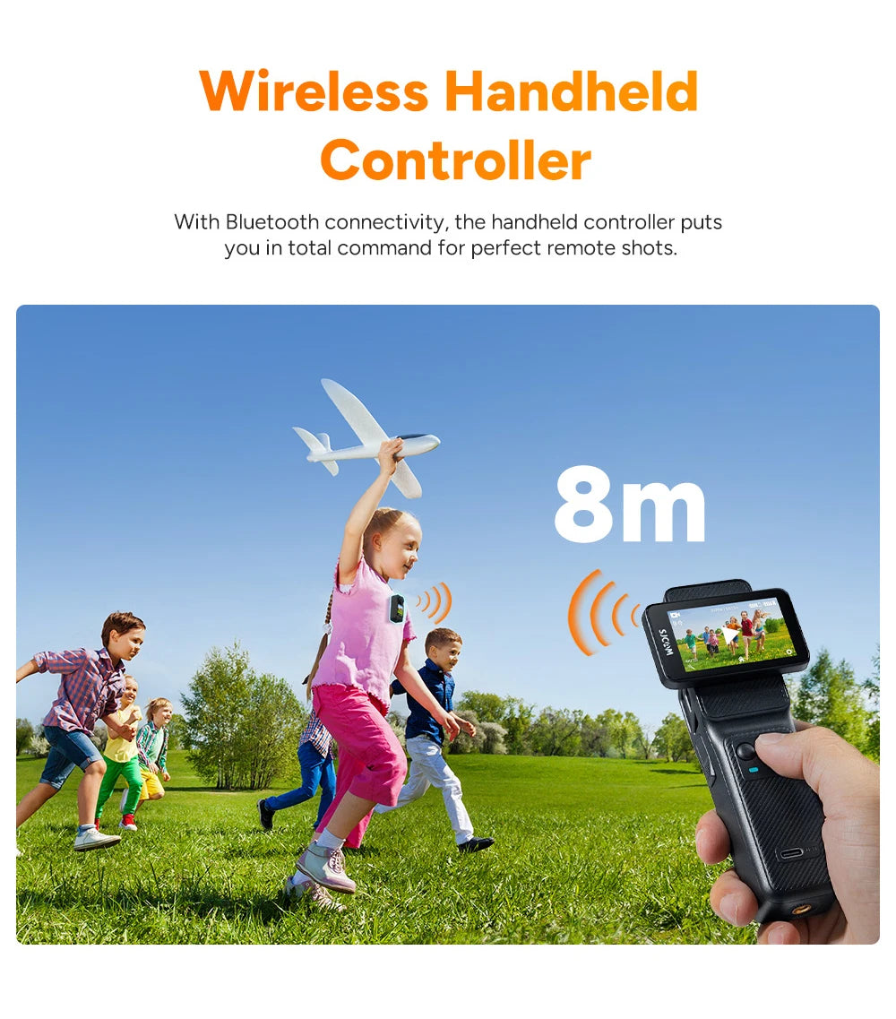 SJCAM C400 4K 30fps Dual Screen Action Camera with 90 Degree Flip Touch Screen 6 Axis Gyro Stabilization Long Battery Life - Universal Market