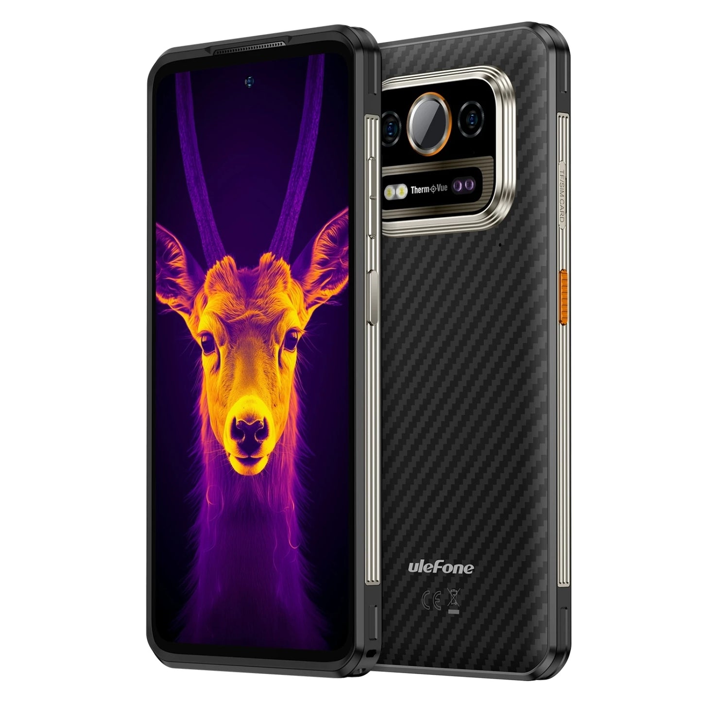 Ulefone Armor 25T Pro 5G Rugged Smartphone Thermal Imaging Android 14 Waterproof 6.78'' 33W 50MP+64MP 6GB+256GB 6500mAh NFC