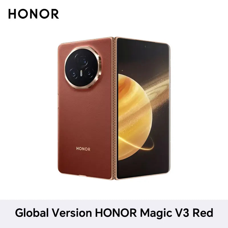 HONOR Magic V3 Global Version 5G Smartphone 120Hz Foldable LTPO OLED 7.92" Display Snapdragon 8 Gen 3 5150mAh 66W NFC IPX8