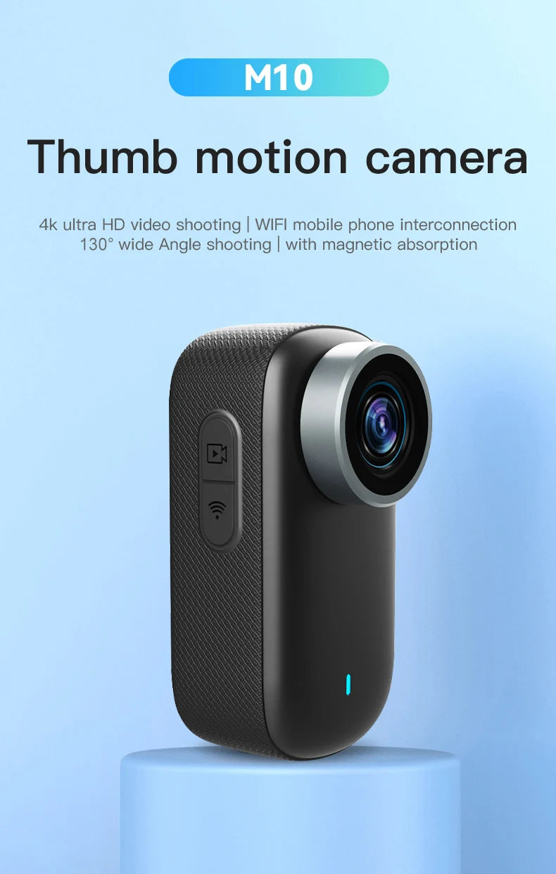 4K portable WIFI camera, sports bike camera, integrated helmet handlebar, motorcycle, road sports camera, mini UHD sports camera