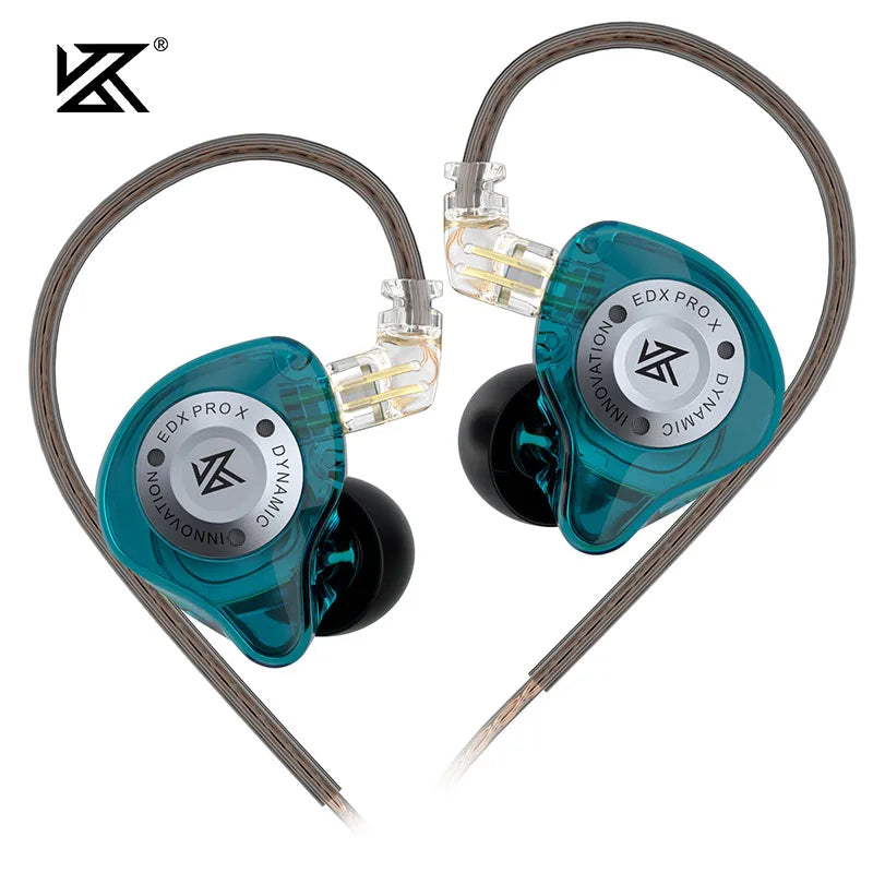 KZ EDX PRO X In Ear Dynamic Drive Earphone HIFI Bass Music Earbud Sport Noise Cancelling Headset ZSN ZST  ZS10 pro x  C12 CRA - Universal Market