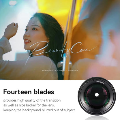 7artisans APS-C 55mm F1.4 Large Aperture Manual Focus Mirrorless Camera Lens for Portrait Photography with Sony E Fujifilm XF - Universal Market