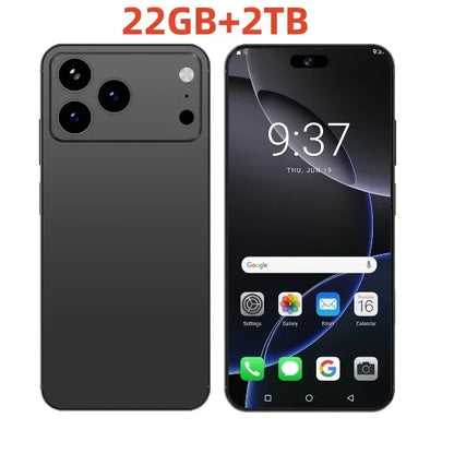 2025 HOT XS17 Pro Max 22GB 2TB 7.3inch HD Global Edition Original Smart Dual Card 8000mAh Battery Facial Recognition Function