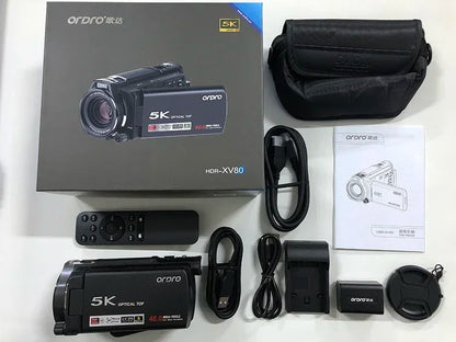 XV80 4K Digital Camcorder 3.5'' Touch Screen 12X Optical ZoomLive Streaming&APP Control for Vlogging,Photography&Video Recording - Universal Market