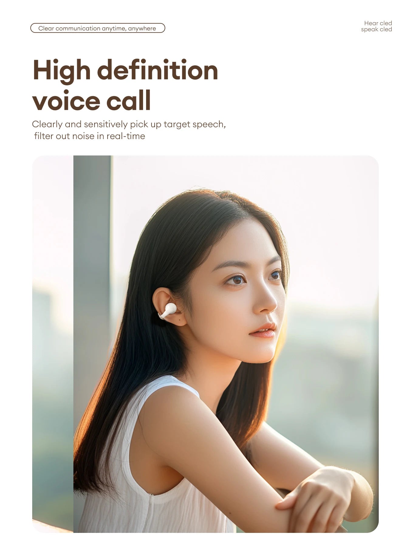 Lenovo LP25 OWS Bluetooth 5.4 Wireless Earphone Long Battery Life Headset Noise Canceling Gaming Headphones HIFI Stereo With Mic - Universal Market