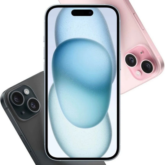iPhone 15 Dual eSIM 6.1" Genuine Super Retina XDR OLED 128/256/512GB ROM 6GB RAM Face ID NFC A16 Original 98% New 5G Cell Phone - Universal Market