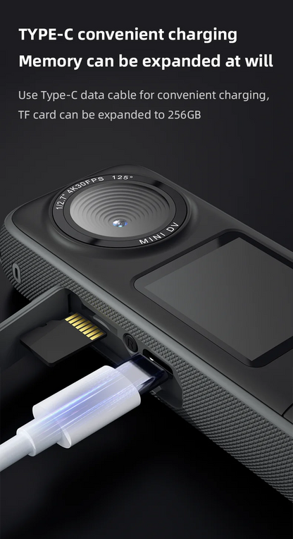 4K HD Action Camera Mini Sports Camera WIFI Wireless Sport Action Cam Waterproof Touchscreen Motorcycle Driving Recorder Outdoor