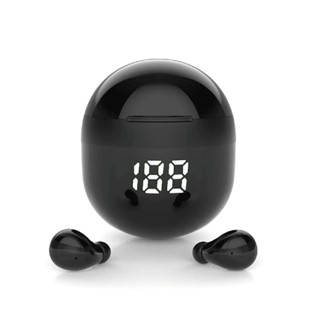 Mini SK18 Invisible Headphones Wireless Bluetooth 5.3 Headphones Bass Sleeping Headphones with Microphone Noise Cancellation HD - Universal Market
