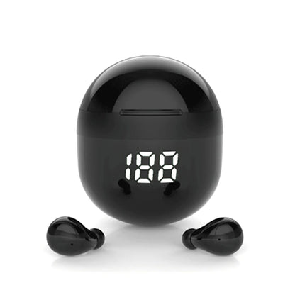 Mini SK18 Invisible Headphones Wireless Bluetooth 5.3 Headphones Bass Sleeping Headphones with Microphone Noise Cancellation HD - Universal Market