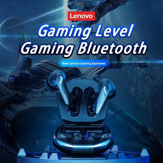 Choice Lenovo GM2 Pro Bluetooth 5.3 Earphones Sports Headset Wireless In-Ear Gaming Low Latency Dual Mode Music Headphones - Universal Market