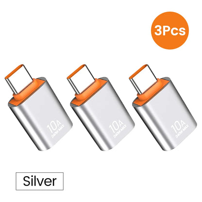 Olaf 10A OTG USB 3.0 To Type C Adapter TypeC Female to USB Male Converter Fast Charging Data Transfer For Macbook Xiaomi Samsung