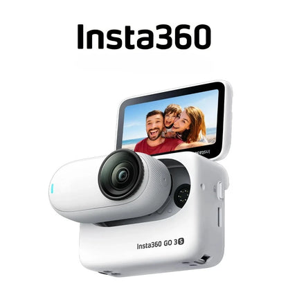 Insta360 GO 3S Camera 4K Thumb Magnetic Action Camera with FlowState Stabilization 10m Waterproof Apple Find My Vlog