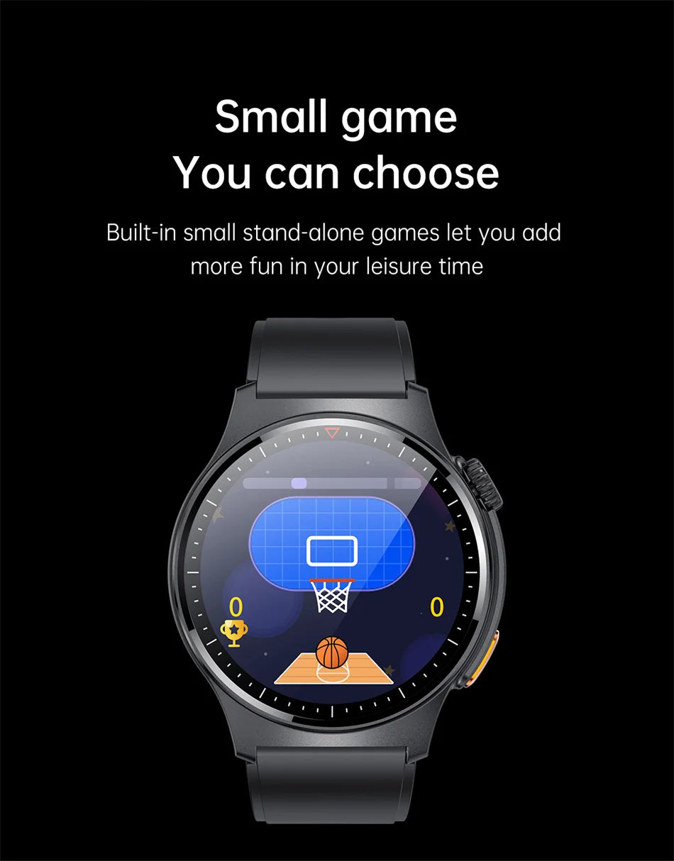 2025 New Outdoor Sport Smart Watch GPS Track Health Monitoring AI Voice Waterproof Fitness Bluetooth Call Smartwatch For HUAWEI