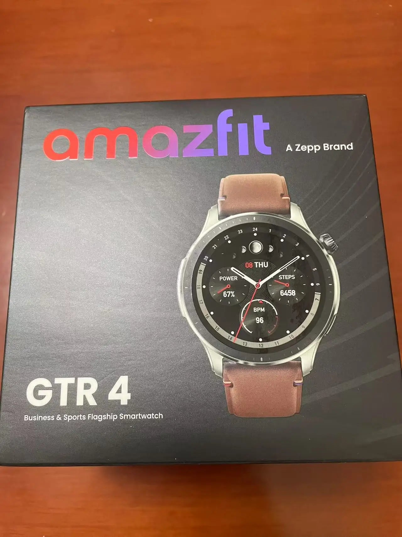 New Amazfit GTR 4 Global Version 46mm Smartwatch AMOLED Display Zepp OS App 14-day Battery Life GPS Watch for Andriod IOS Phone