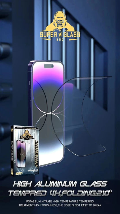 Gorilla Anti-Burst Tempered Glass For iPhone 15 Pro 14 13 12 11 Pro Max Screen Protector iPhone X XR XS Max Protection Film