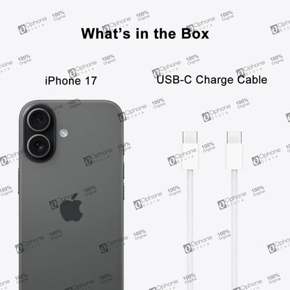 2025 NEW iPhone 17 Smartphone A19 Chip 256GB ROM 120Hz 6.3" XDR Display 48MP Rear Camera Control Action Button Dynamic Island - Universal Market