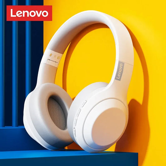 Lenovo TH10 Wireless Bluetooth Headset HIFI Stereo Earphones Foldable Over Ear Earbuds Sports Game Headphones with Microphone - Universal Market