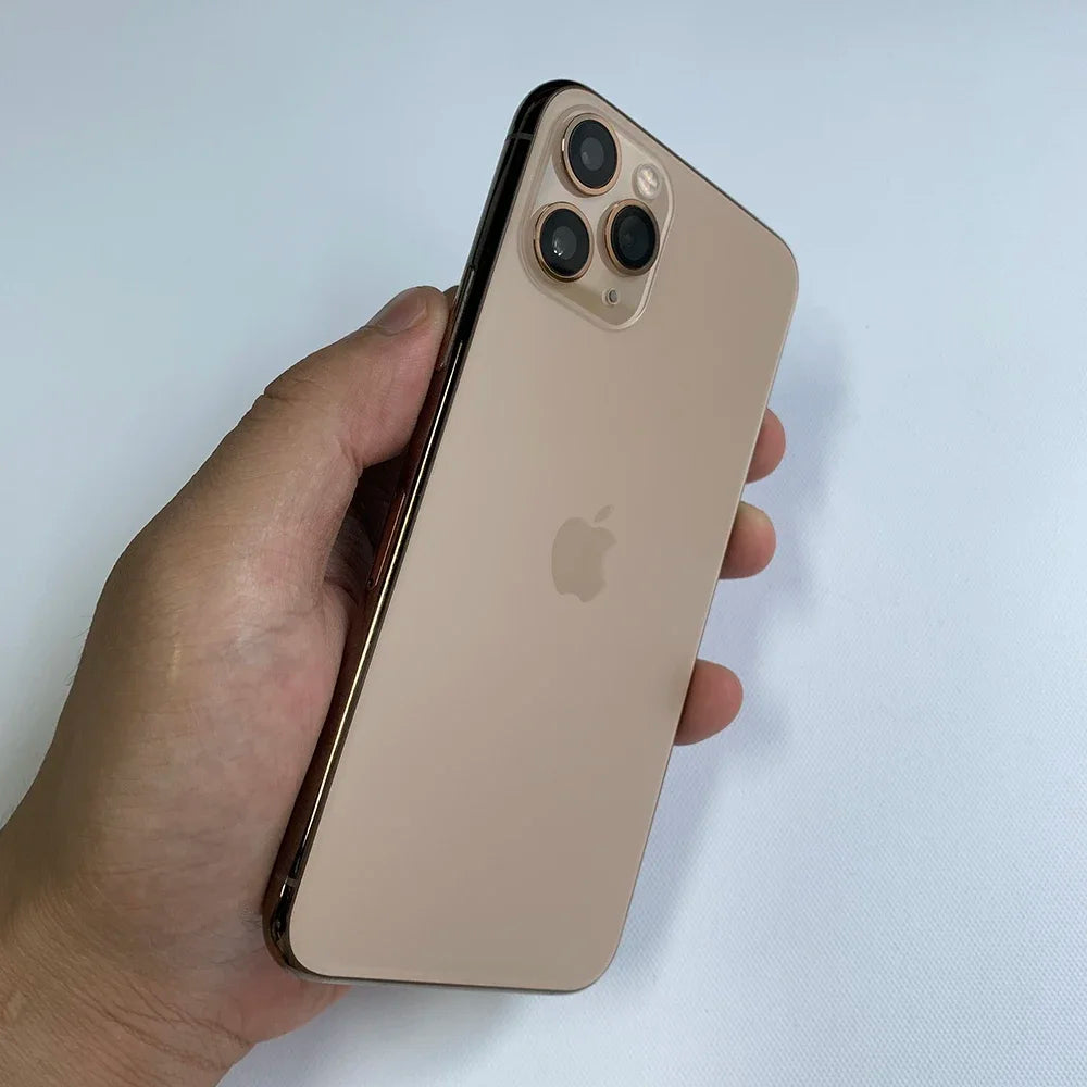 Original Apple iPhone 11 Pro 4G LTE Mobile Phone NFC 64/256/512GB Face ID 5.8" 12MP 4K@60fps A13 Bionic Hexa-Core IOS 11 pro - Universal Market
