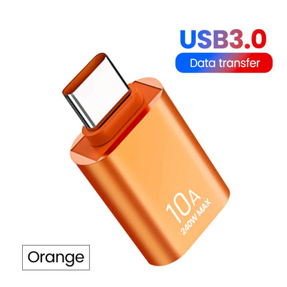 Olaf 10A OTG USB 3.0 To Type C Adapter TypeC Female to USB Male Converter Fast Charging Data Transfer For Macbook Xiaomi Samsung