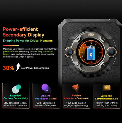 [World Premiere] Blackview BL9000 5G Rugged Smartphone 6.78" 2.4K FHD+ Display (12+12)GB 512GB Mobile Phone 8800mAh With 120W