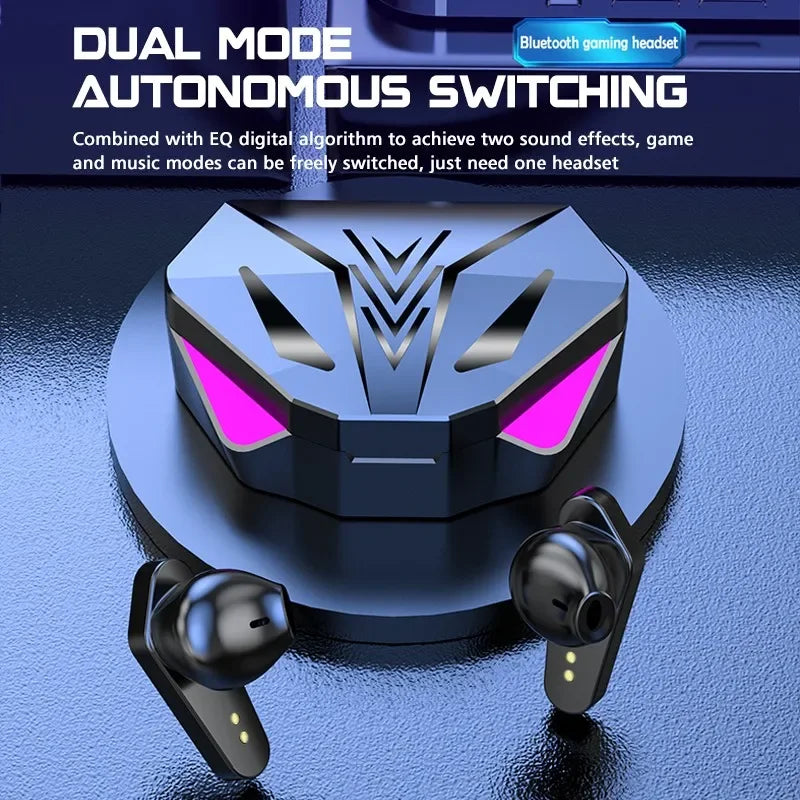X15 TWS Wireless Earphone 5.3 bluetooth Headphone 65ms Low Latency Earbud Esport Gaming Headset Gamer with Mic For xiaomi iphone - Universal Market