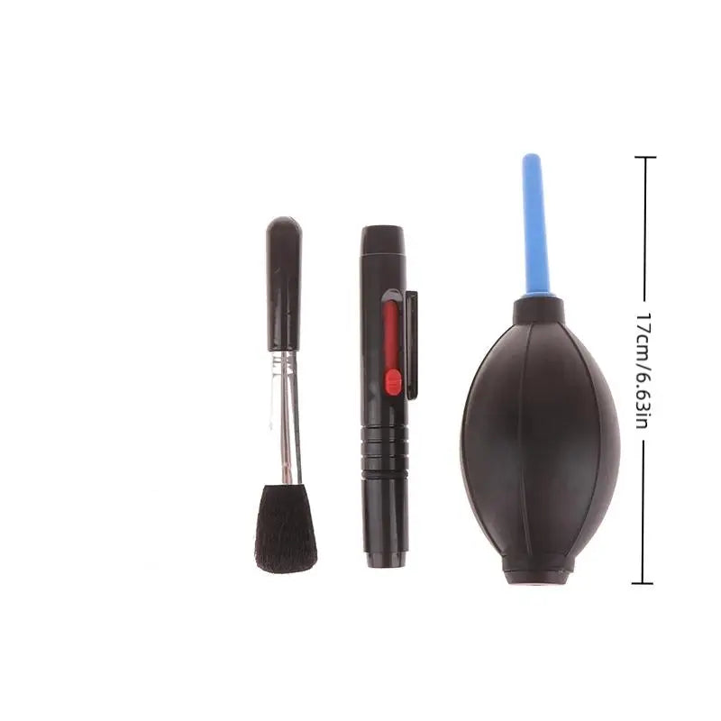 1Set SLR & Mirrorless Camera Cleaning Kit - Includes Air Blower, Lens Cloth | Suitable for Laptop Screen & Keyboard