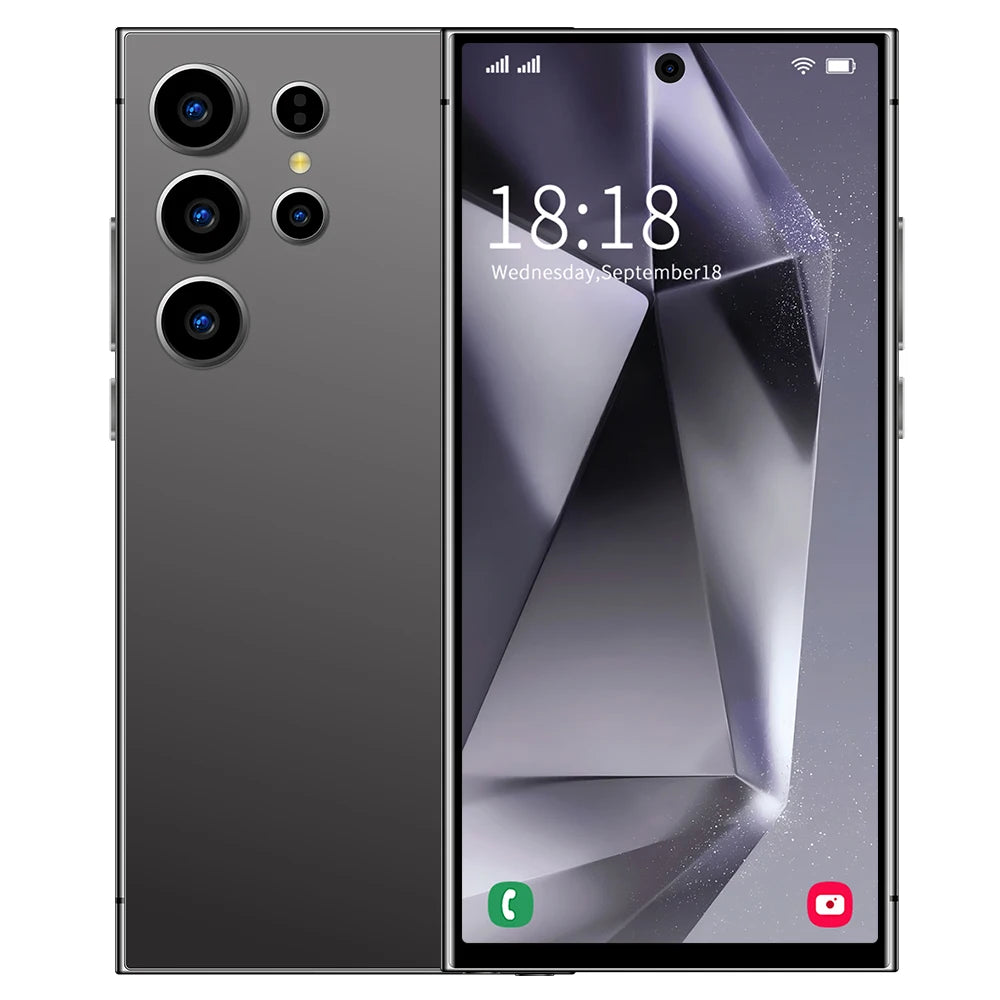 Global Edition  2026 HOT S26 Ultra NEW 7.3HD Original Smart Dual Card 7800mAh Battery Facial Recognition Function