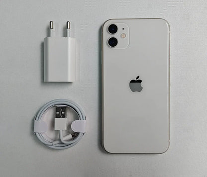 Original  Apple iPhone 11 4G Mobile Phone NFC 64GB/128GB 6.1'' IPS LCD Dual 12MP A13 Bionic Hexa-core IOS iphone 11
