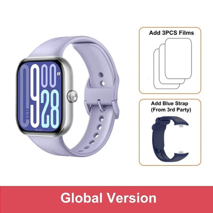 Global Version Xiaomi Redmi Watch 5 Bluetooth Calling Ultra-large 2.07" Square AMOLED Display 24 Days Battery Built-in GNSS 5ATM