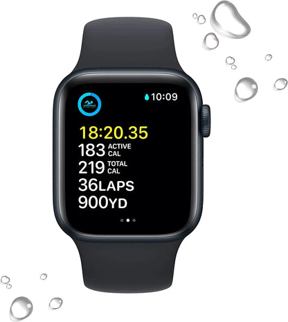 100% Original Apple Watch SE (2nd Gen) 40mm / 44mm Aluminum Case with Sport Band iOS SmartWatch