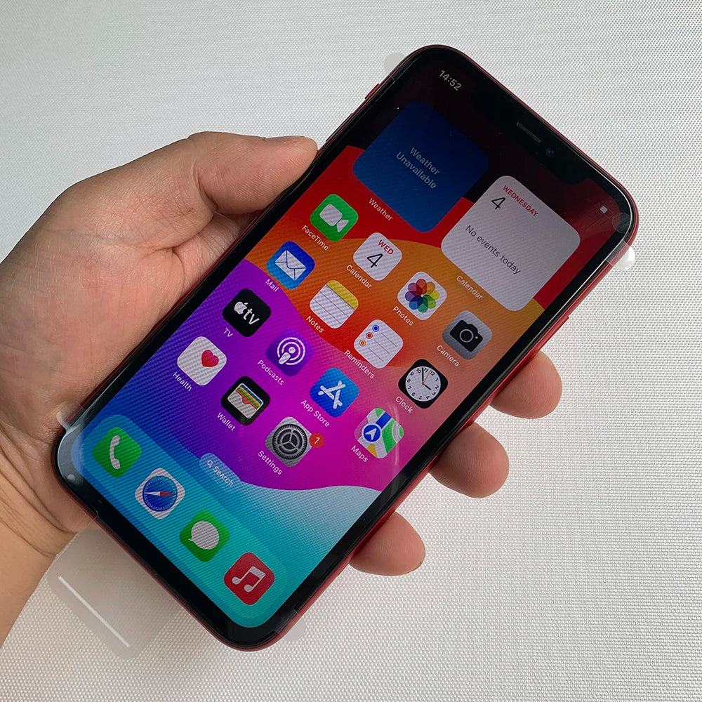 Original Apple iPhone 11 4G Mobile Phone NFC 64GB/128GB 6.1'' IPS LCD Dual 12MP A13 Bionic Hexa-core IOS iphone 11