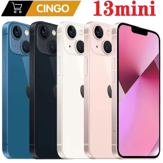 iPhone 13 mini  128GB/256GB ROM A15 IOS 5G  Face ID 5.4" OLED Screen Smartphone 12MP  cellphone  iphone 13mini - Universal Market