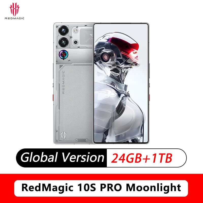 World Premier Global Version RedMagic 10s Pro 5G Gaming Phone 6.85"Snapdragon 8 Elite Leading version 7050mAh 80W  144Hz  NFC