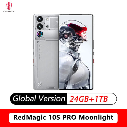 World Premier Global Version RedMagic 10s Pro 5G Gaming Phone 6.85"Snapdragon 8 Elite Leading version 7050mAh 80W  144Hz  NFC