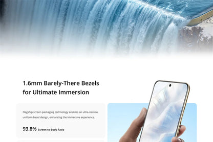 Unlocked realme 14 Pro Plus 5G NFC Snapdragon 7s Gen 3 50MP 3X Periscope OIS Camera 6.83" Curved Screen 6000mAh Battery IP69