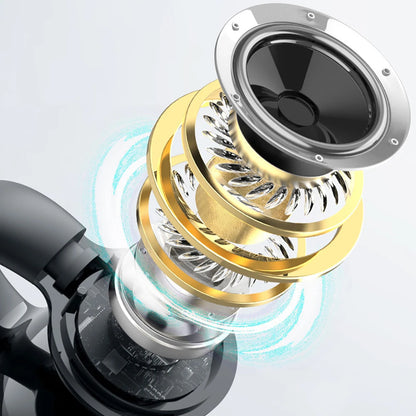 Bluetooth 5.3 Earphone Ear Clip Headphones TWS Wireless Headset HiFi Stereo Noise Reduction Earbud for Xiaomi iPhone Samsung - Universal Market