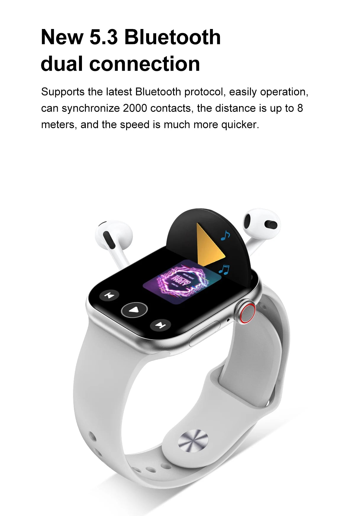 2025 New Series 10 For Apple Watch 10 SmartWatch 16G Memory Music Video NFC Bluetooth Call Waterproof Smartwatch For Android IOS