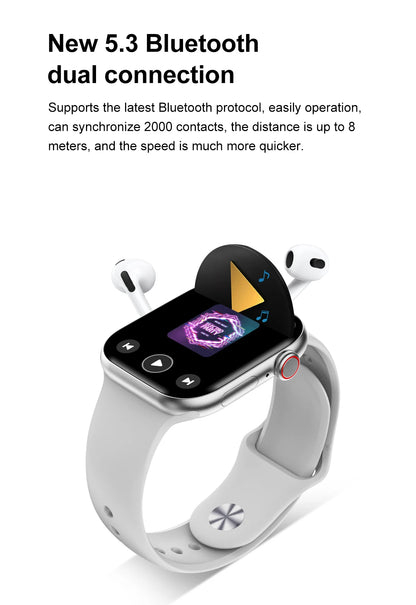 2025 New Series 10 For Apple Watch 10 SmartWatch 16G Memory Music Video NFC Bluetooth Call Waterproof Smartwatch For Android IOS