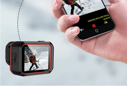 Action Camera 4K60FPS With Remote Control Screen Waterproof Sport Camera Drive Recorder Sports Camera Helmet Action Cam