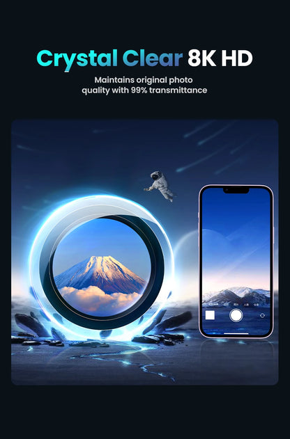 UGREEN Screen Protector For iPhone 16 Pro Full Cover Tempered Glass For iPhone 16 Plus Pro Max Camera Lens Protectors