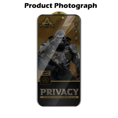 King Kong Gorilla Privacy Screen Protector For iPhone 11 12 13 14 15 Pro Max Anti-spy Tempered Glass For iPhone X XS Max 13 Pro