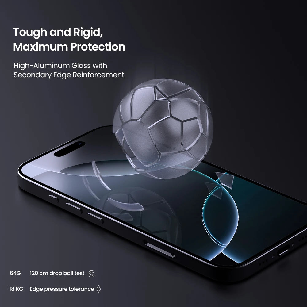 NILLKIN Compatible For iPhone 16 Pro Max/16 Pro H+PRO high-definition tempered transparent tempered glass protective film