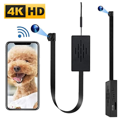 HD 1080P DIY Portable WiFi IP Mini Camera P2P Infrared Night Vision Remote View Micro Webcam Camcorder Wearable Video Recorder - Universal Market