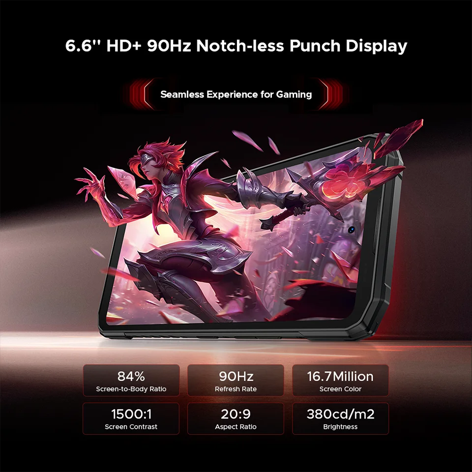 DOOGEE Blade20 Play 5G Rugged Smartphone Android 15 Gemini Al 10300mAh Battery 6.6'' Display AI Camera Mobile phone